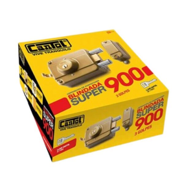 Cerradura Blindada Súper 900 Cantol