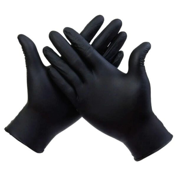Guantes De Nitrilo color negro talla M marca Alkhofar