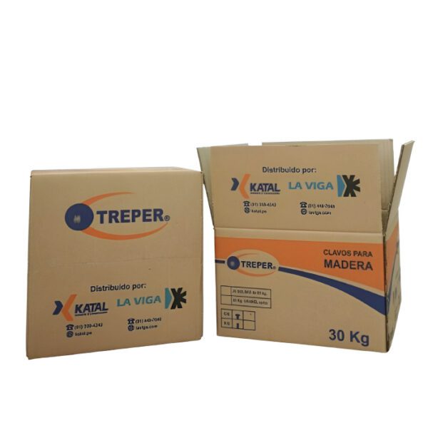 Clavos con Cabeza 1 1/2” x 25 Kg – Marca Treper