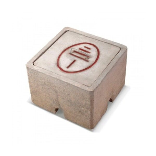 Caja de Concreto 40x40 cm para Pozo a Tierra