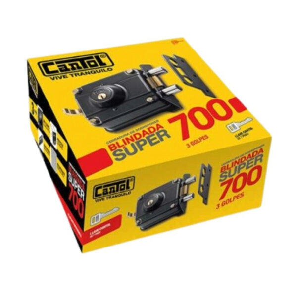 Cerradura Blindada Súper 700 Cantol